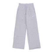 Fleece Wijde Broek Phoenix Sportkleding Nike , Gray , Dames