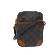 Pre-owned Canvas louis-vuitton-bags Louis Vuitton Vintage , Brown , Da...