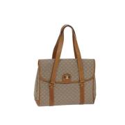 Pre-owned Canvas handbags Celine Vintage , Beige , Dames