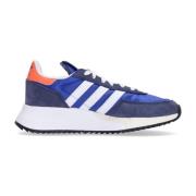 Retro Lage Sneaker Blauw Wit Marine Adidas , Multicolor , Heren