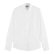 Biologisch Oxford Overhemd Wit Button Down Scotch & Soda , White , Her...