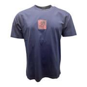 London Tube Navy T-Shirt C.p. Company , Blue , Heren