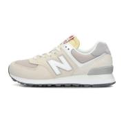 Beige Lage Sneakers U574 D New Balance , Multicolor , Dames