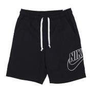 Mesh Interieur Geweven Shorts Zwart Nike , Black , Heren