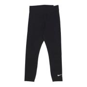 Klassieke Leggings met Hoge Taille Zwart/Wit Nike , Black , Dames