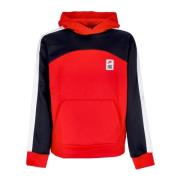 Rode hoodie met kangoeroezak Nike , Red , Heren