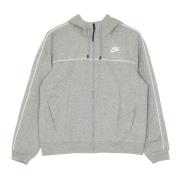 Essentiële Lichtgewicht Hoodie met Rits Nike , Gray , Dames