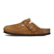 Shear Sue instappers Birkenstock , Brown , Dames