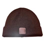 Merino Beanie Metropolis Wollen Muts Bruin C.p. Company , Brown , Here...