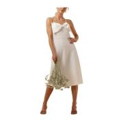 Elegant Strap Dress Bridal Collection Y.a.s , White , Dames