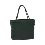 Pre-owned Nylon prada-bags Prada Vintage , Green , Dames