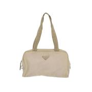 Pre-owned Nylon prada-bags Prada Vintage , Beige , Dames