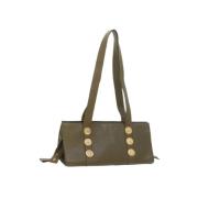 Pre-owned Leather fendi-bags Fendi Vintage , Green , Dames