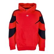 Cutline Hoodie Rood/Zwart Adidas , Orange , Heren