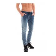 Tapered Stretch JoggJeans - Blauw Diesel , Blue , Heren