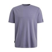 Korte Mouw Regular Fit T-shirt Cast Iron , Purple , Heren