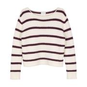 Ivory Sweater Collectie Forte Forte , Multicolor , Dames