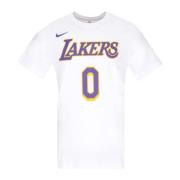 Russel Westbrook Lakers T-shirt Nike , White , Heren