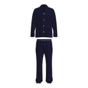 Pyjamaset voor Heren met Lange Mouwen Ralph Lauren , Blue , Heren