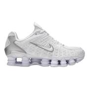 Beperkte Oplage Wit Metallic Zilver Shox TL Nike , White , Heren