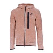 Tech Fleece Zip Hoodie Sportswear Nike , Pink , Heren