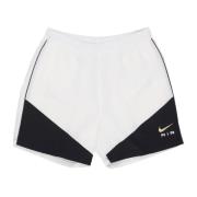 Ademende Geweven Air Shorts Wit/Zwart Nike , White , Heren