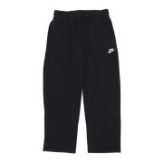 Club Fleece Cropped Pant Zwart/Wit Nike , Black , Heren