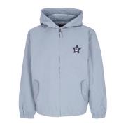 Katoenen Twill Jas met Ritssluiting HUF , Gray , Heren