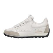 Leather and suede sneakers Runlo Track Candice Cooper , White , Dames