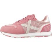 Stijlvolle Sneakers voor Actieve Levensstijl Munich , Pink , Dames