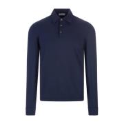 Polo Shirt Fedeli , Blue , Heren