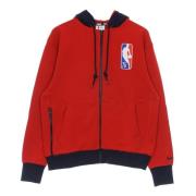 NBA Fleece Zip Hoodie Brooklyn Nets Nike , Red , Heren