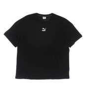 Zwarte Boxy Tee Korte Mouw T-shirt Puma , Black , Heren