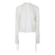 Shirt met uitsnijdingen Pinko , White , Dames