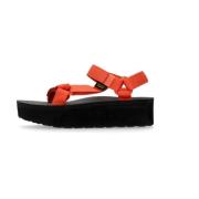 Platform Sandal Tigerlily Vegan Women's Teva , Red , Dames