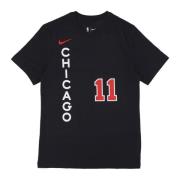 Chicago Bulls City Edition Tee Nike , Black , Heren