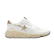 Platte schoenen voor vrouwen Golden Goose , White , Dames