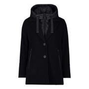 Winterjas met Afneembare Vest Gil Bret , Black , Dames