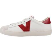 Sportieve Canvas Sneakers Victoria , White , Dames