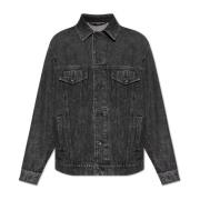 Denim jack Dolce & Gabbana , Gray , Heren