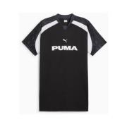 Voetbalshirt Shirts Puma , Black , Dames