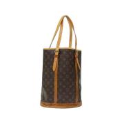 Pre-owned Canvas louis-vuitton-bags Louis Vuitton Vintage , Brown , Da...