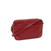 Pre-owned Leather louis-vuitton-bags Louis Vuitton Vintage , Red , Dam...