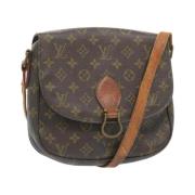 Pre-owned Canvas louis-vuitton-bags Louis Vuitton Vintage , Brown , Da...