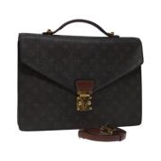 Pre-owned Canvas louis-vuitton-bags Louis Vuitton Vintage , Brown , Da...