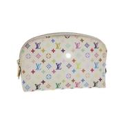 Pre-owned Canvas louis-vuitton-bags Louis Vuitton Vintage , White , Da...