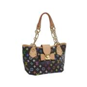 Pre-owned Canvas louis-vuitton-bags Louis Vuitton Vintage , Black , Da...