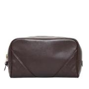 Pre-owned Leather chanel-bags Chanel Vintage , Brown , Dames