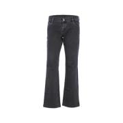 Pre-owned Cotton jeans Prada Vintage , Gray , Dames