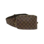 Pre-owned Canvas louis-vuitton-bags Louis Vuitton Vintage , Brown , Da...